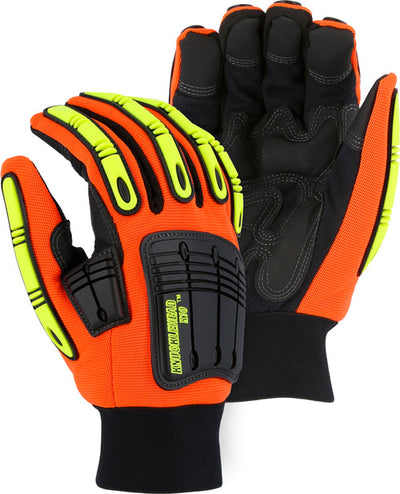 Majestic 21247HO Knucklehead X10 Winter Lined with Impact Protection Mechanics Gloves (One Dozen)