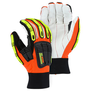 Majestic 21262HO Knucklehead X10 Driller Anti Vibration Safety Glove(One Dozen)