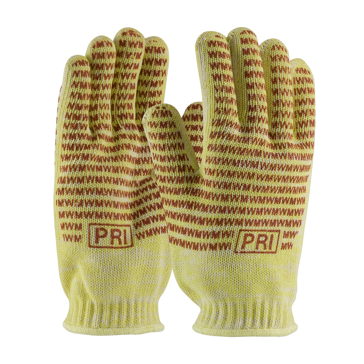 PIP 43-552 DuPont™ Kevlar® / Cotton Seamless Knit Hot Mill Glove with Cotton Liner and Double-Sided