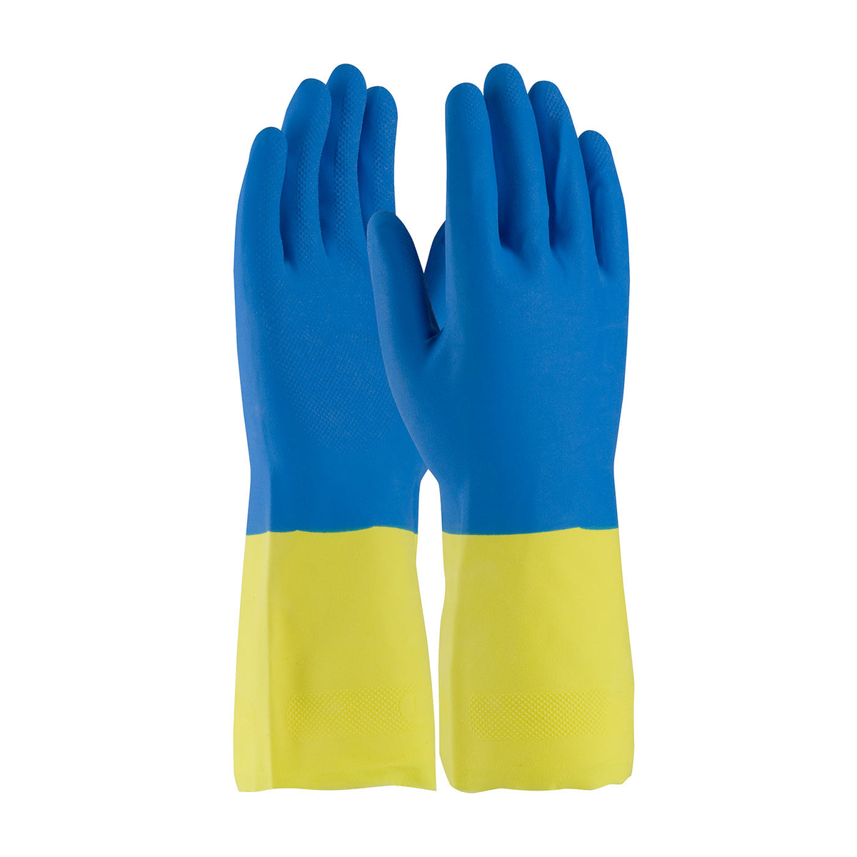Assurance 52-3672 Unsupported Neoprene/Latex, Flock Lined with Raised Diamond Grip - 19 Mil (One Doz