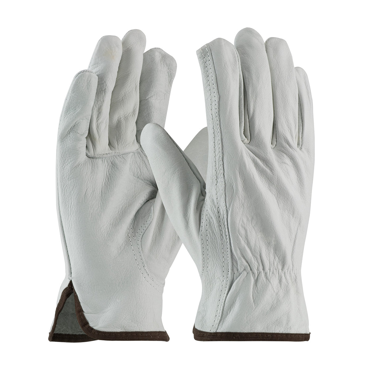PIP 68-162 Top Grain Cowhide Leather Drivers Safety Glove(One Dozen)
