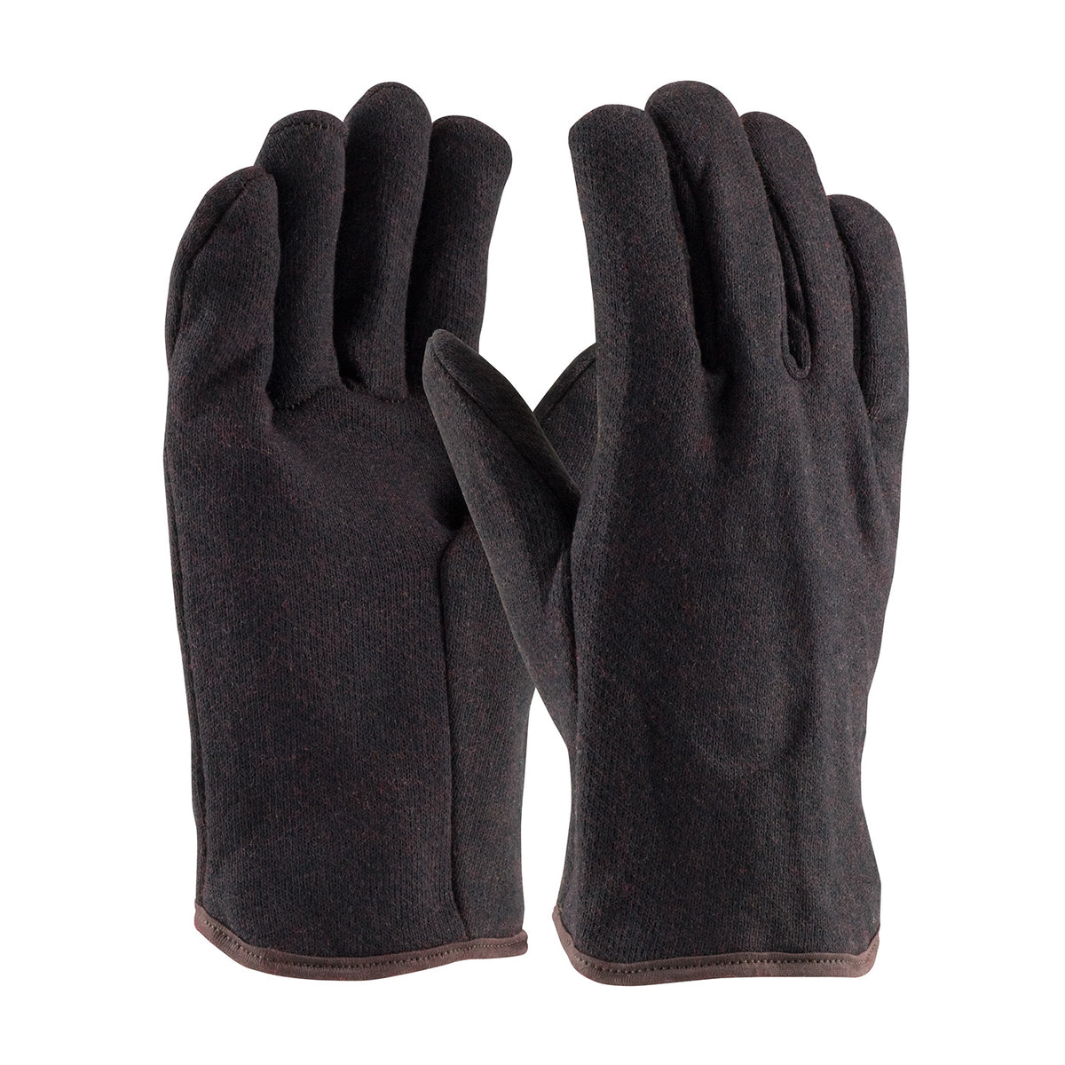 PIP 95-864 Economy Polyester/Cotton Jersey Glove with Red Jersey Lining - Open Cuff (One Dozen)