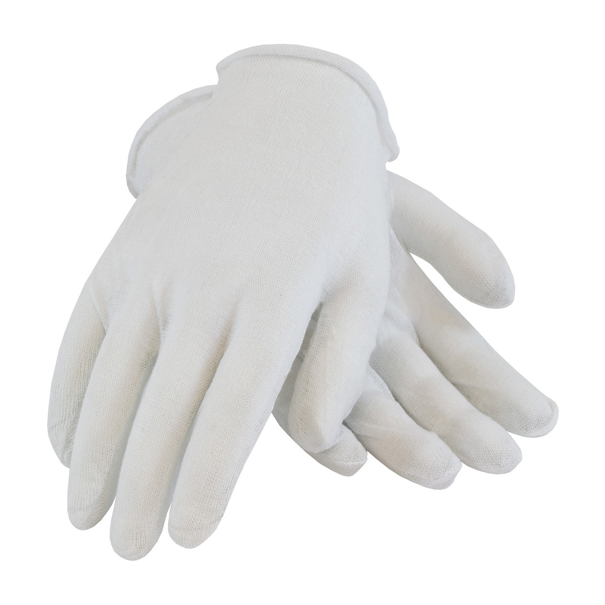 CleanTeam 97-501I Economy, Light Weight Cotton Lisle Inspection Glove with Unhemmed Cuff - Ladies' (
