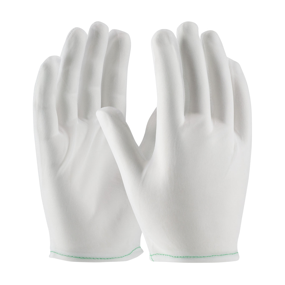 CleanTeam 98-740 40 Denier Tricot Inspection Glove with Rolled Hem Cuff - Men's (One Dozen)