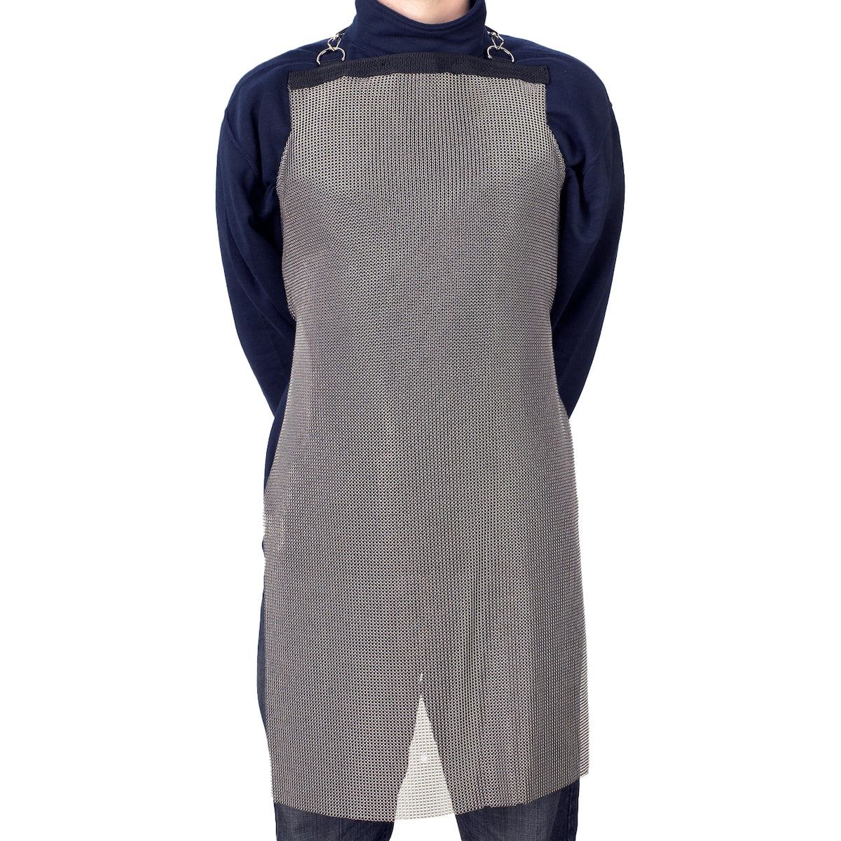 US Mesh USM-2100 Stainless Steel Mesh Apron with Adjustable Elastic Strap