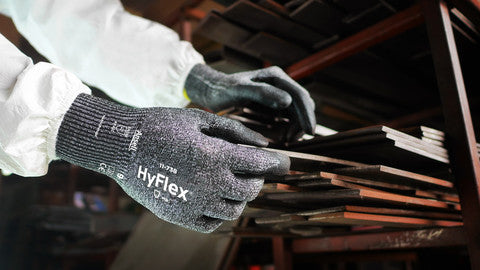 Ansell 11-738 Hyflex Cut and Abrasion Resistance Reinforced Thumb Glove (One Dozen)