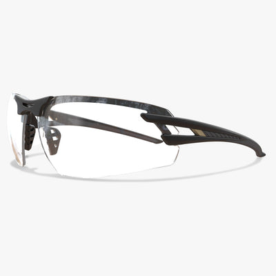 Edge Eyewear Salita SL111VS Black Frame Color, Clear Vapor Shield Lens Safety Glasses