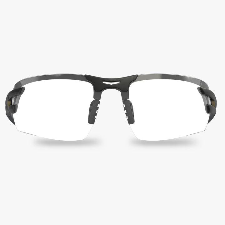 Edge Eyewear Salita SL111VS Black Frame Color, Clear Vapor Shield Lens Safety Glasses