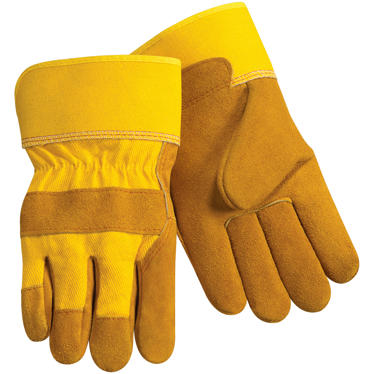 Steiner 02469 Premium Split Cowhide Leather Palm Work Gloves - Short Cuff (1 Pair)