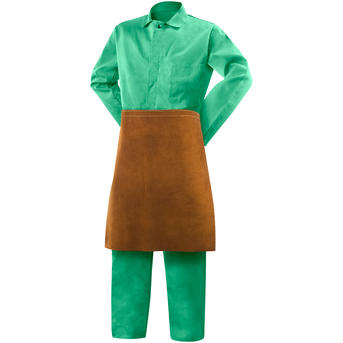 Steiner 92160 Premium Side Split Cowhide Waist Apron - 24" (Each)