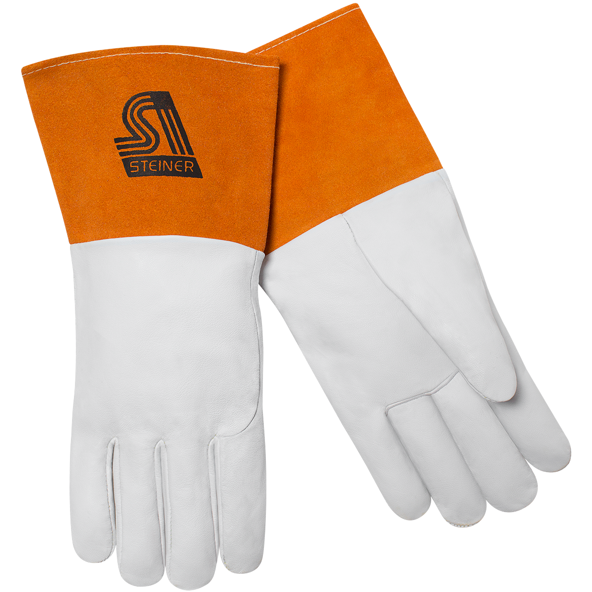 Steiner 0224 SensiTIG™ Premium Grain Kidskin TIG Welding Gloves - Unlined, Long Cuff (Pair)