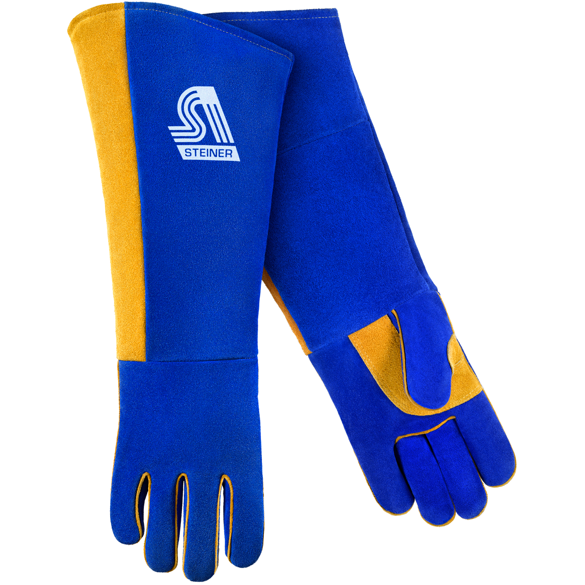 Steiner 2519BLC Premium Side Split Cowhide Stick Welding Gloves - 21" Length, ThermoCore™ Foam Lined