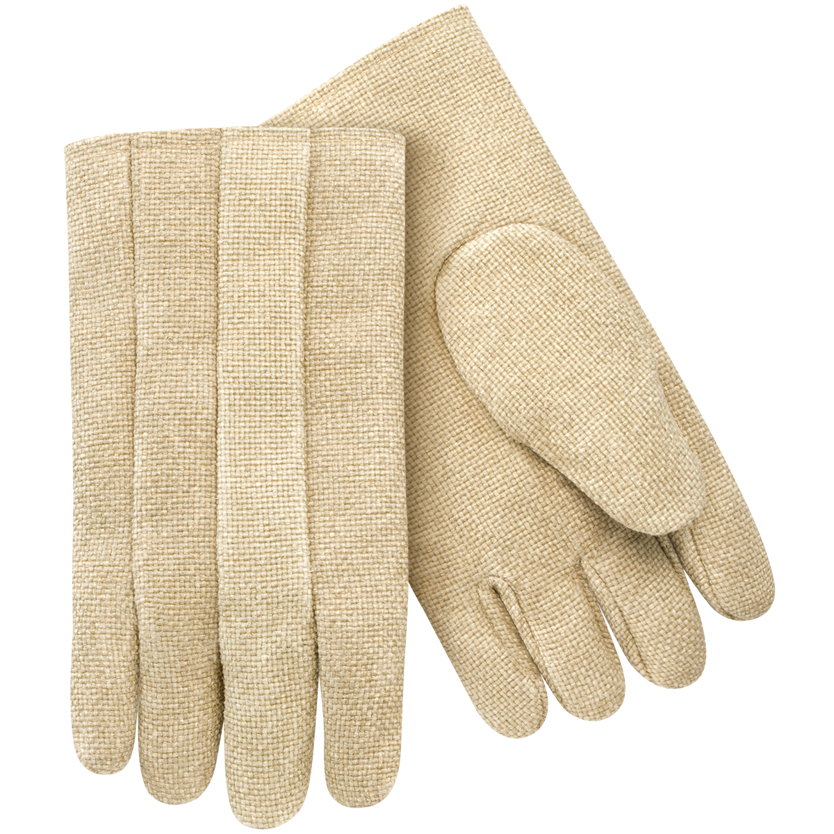 Steiner 07114 35 oz Vermiculite Coated Fiberglass Thermal Protective Gloves, Wool Insulated Lining, 14" Length (1 Pair)