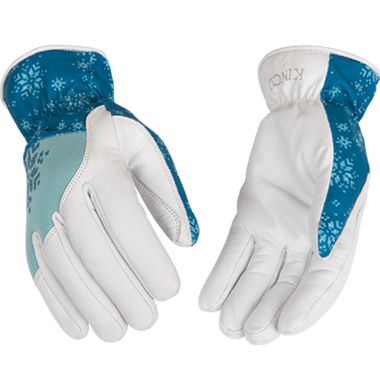 Kinco 103HKW Pro Women's Lined Premium Grain Goatskin and Synthetic Hybrid Glove (3 Pair)