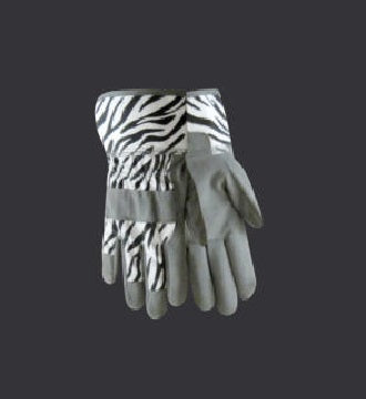 Red Steer 292Z Zoohands Zebra Kid's Gloves (One Dozen)