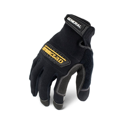 Ironclad GUG General Utility Reinforced Synthetic Suede Palm TPR Knuckle Impact Protection (One Dozen)