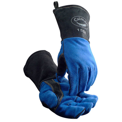 Caiman 1506 Cow Split Fleece Lined MIG/Stick Welding Gloves (One Dozen)