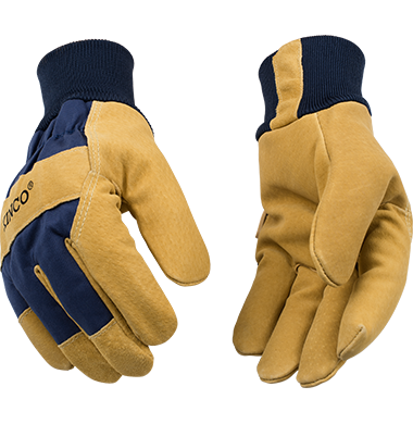Kinco 1926KW Cotton-Blend Canvas Fabric Back Cotton-Blend Canvas Fabric Back Thermal Insulation Gloves (One Dozen)