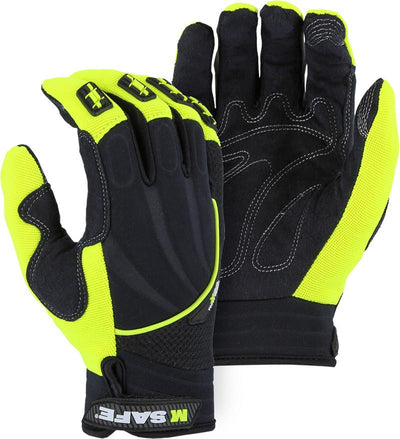 Majestic 2127HY Armorskin Synthetic Leather Gloves (One Dozen)