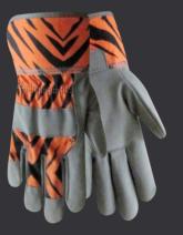 Red Steer 293T Zoohands Tiger Kid's Gloves (One Dozen)