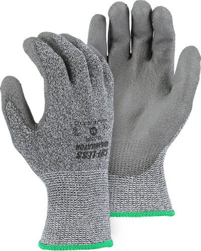 Majestic 33-1500 Cut-Less Annihilator Seamless with Polyurethane Palm Coating Knit Gloves (One Dozen)