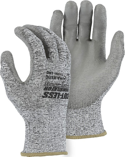 Majestic 33-1500 Cut-Less Annihilator Seamless with Polyurethane Palm Coating Knit Gloves (One Dozen) Majestic 33-1500 Cut-Less Annihilator Seamless with Polyurethane Palm Coating Knit Gloves (One Dozen)