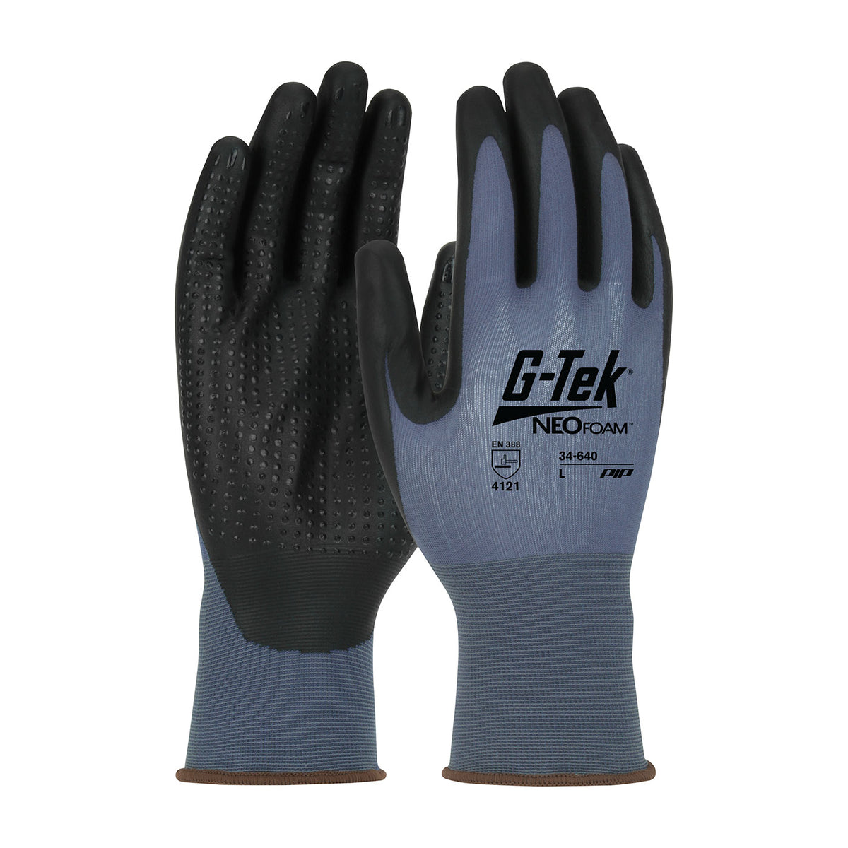 PIP 34-640 G-Tek NeoFoam Nylon NeoFoam Coated Safety Glove (One Dozen)