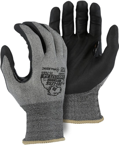 Majestic 35-7465 Cut-Less Watchdog with Foam Nitrile Palm Coating Cut Resistant Glove (One Dozen)