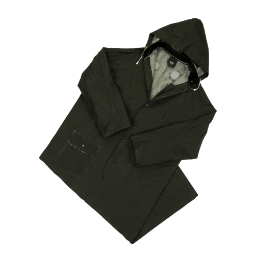 West Chester 4160BFR 0.35 mm PVC Polyester 60" Rider Coat - Fire Retardant (Pack of 1)