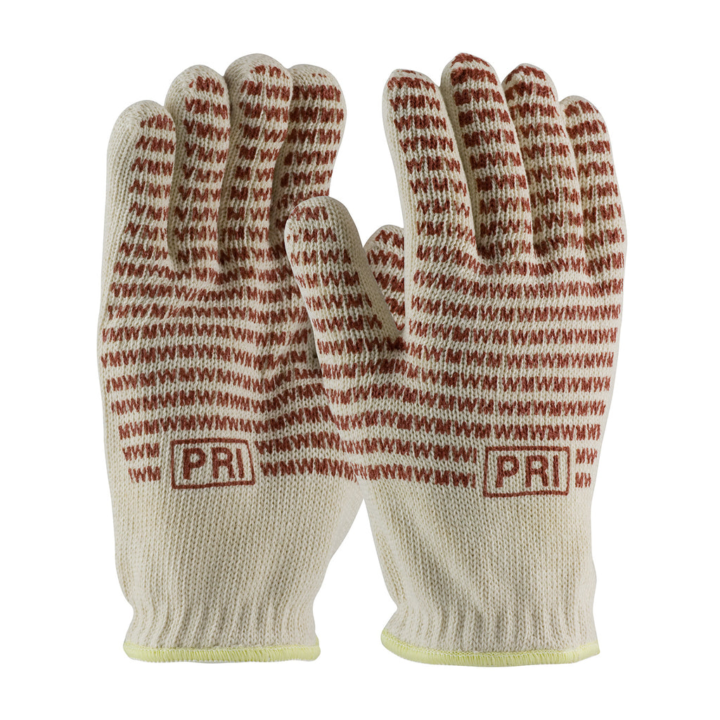 PIP 43-502 Double-Layered Cotton Knit Hot Mill EverGrip Nitrile Coating Safety Glove(One Dozen)