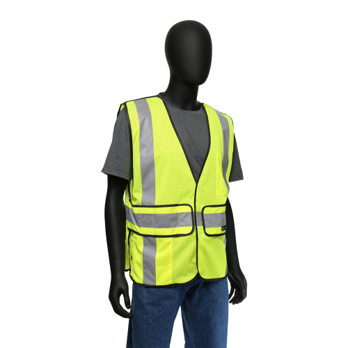 West Chester 47200 Hi-Viz Breakaway Safety Vest - Mesh (Class 2) (Pack of 1)