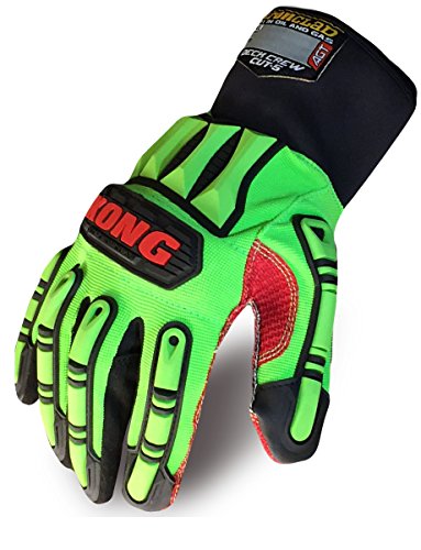 Ironclad KONG KDC5-04 Deck Crew 5 Oil & Gas Safety Impact Gloves (One Dozen) 12 Pair