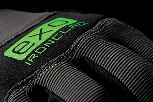 Ironclad EXO-MWR-04 Modern Work Ready Gloves, Black/Grey (One Dozen) 6 Pair