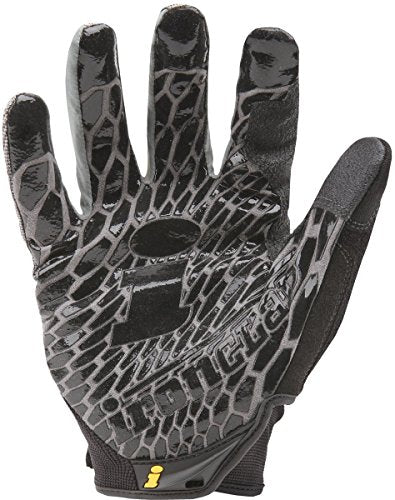 Ironclad BGW-04 Gripworx Series Gloves, Black (One Dozen) 6 Pair