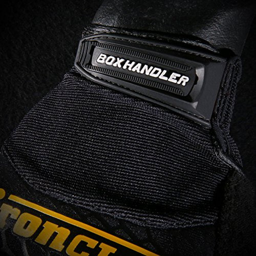 Ironclad BHG Box Handler Silicone Infused Palm Neoprene Knuckle Impact Protection Work Gloves(One Dozen)