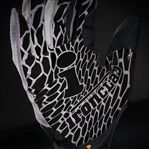 Ironclad BGW-04 Gripworx Series Gloves, Black (One Dozen) 6 Pair