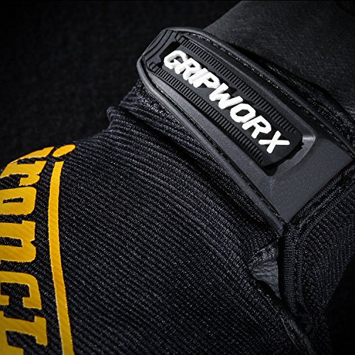 Ironclad BGW-04 Gripworx Series Gloves, Black (One Dozen) 6 Pair