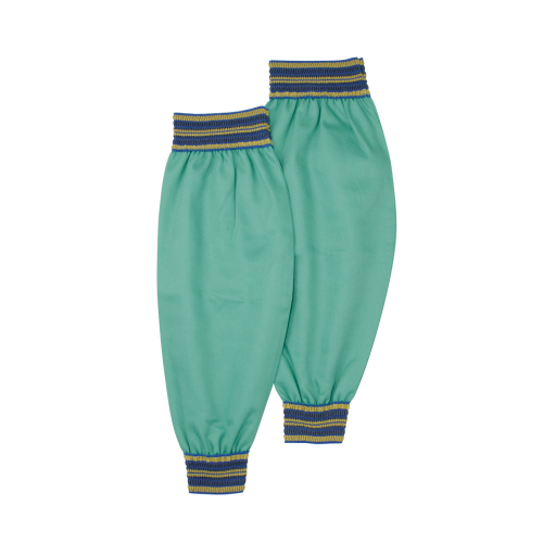 West Chester 7042 Ironcat FR Treated Cotton Sleeve with Blue/Gold Elastic Ends (One Pair)