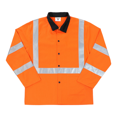 West Chester 7060 Ironcat FR Hi-Viz Orange Welding Jacket (Pack of 1)