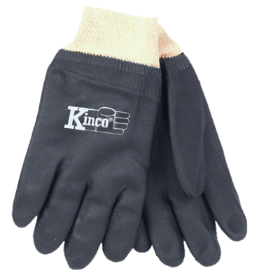 Kinco 7170 PVC, Knit Wrist Gloves (one dozen)