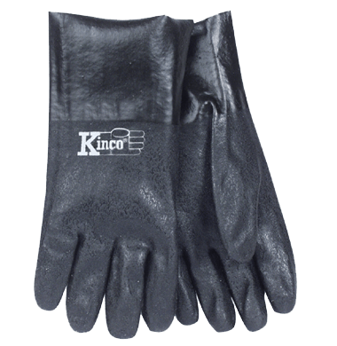 Kinco 7182 12" Sandy Finish Angled Wing Thumb PVC Gauntlet Gloves (One Dozen) Kinco 7182 12" Sandy Finish Angled Wing Thumb PVC Gauntlet Gloves (One Dozen)