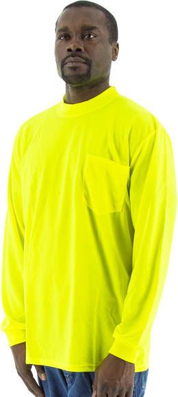 Majestic 75-5045 Site Safety Birdseye Mesh Long Sleeve Shirt
