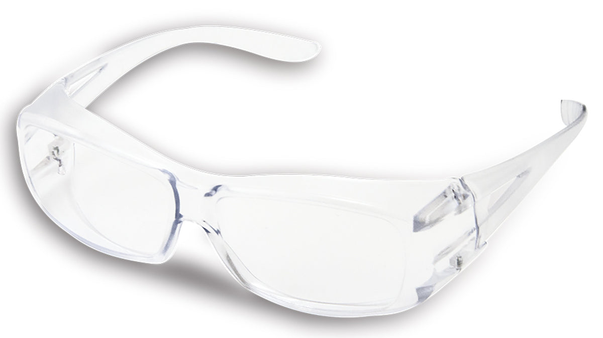 Majestic 85-7010CLR Sentry Lite Over-The-Glass With Clear Lens Safety Glasses (One Dozen)