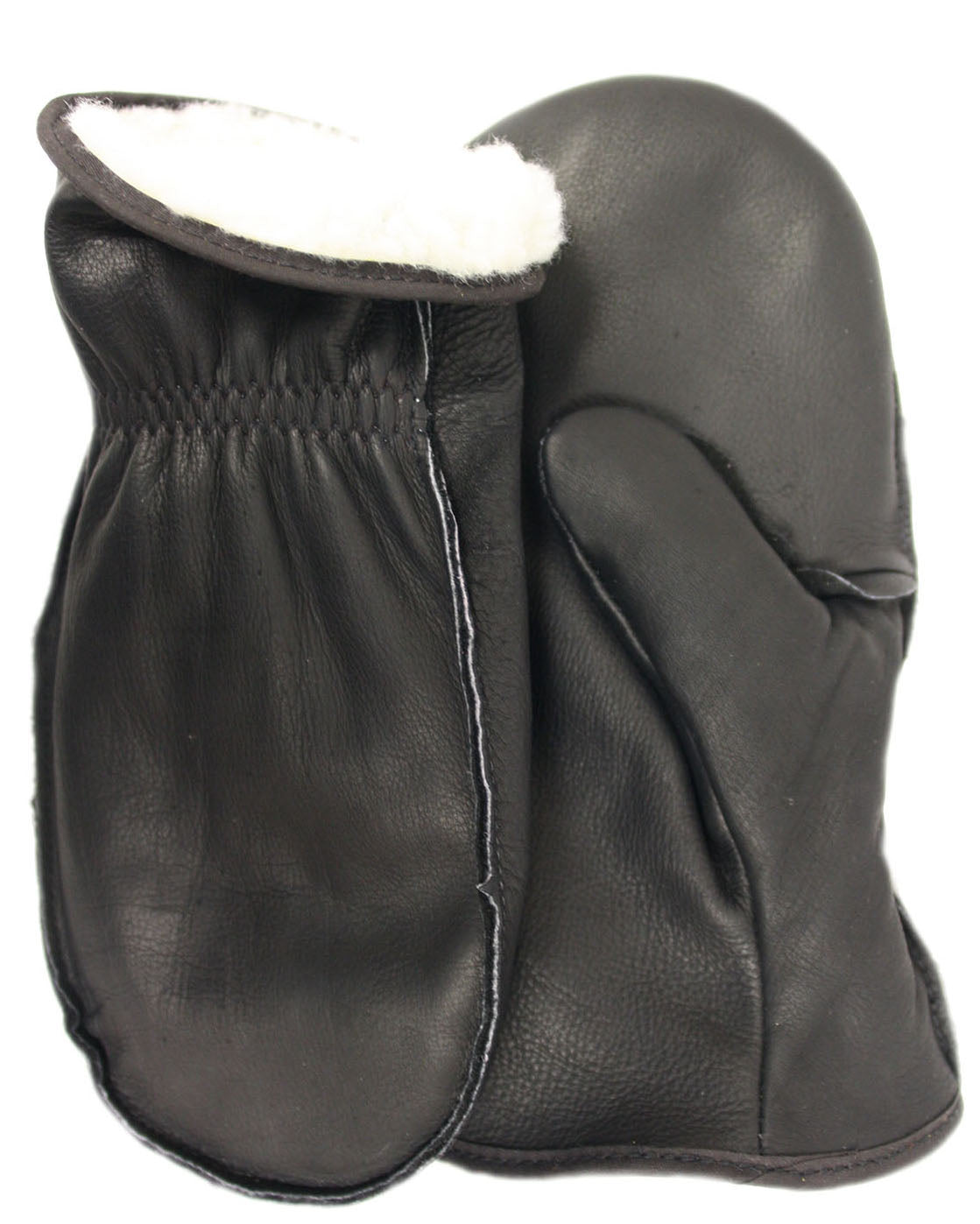 Midwest 9200PLBK Leather Choppers Mitt Gloves (6 Pair)
