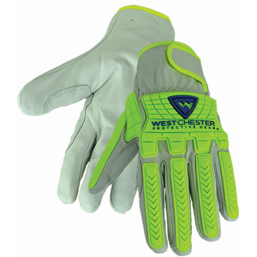 West Chester 9916 Hi-Vis Impact Protection Gloves
