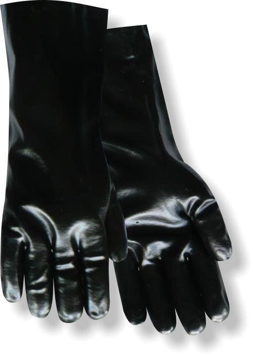 Red Steer B-14 PVC Coated Gloves (One Dozen)