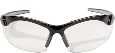 a pair of clear safety glasses from Edge brand a pair of clear safety glasses from Edge brand