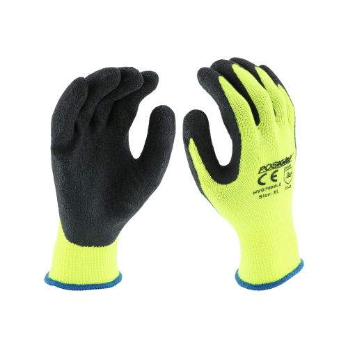 West Chester HVG700SLC PosiGrip Knit Hi-Vis Polyester with Latex Coated Crinkle Grip on Palm and Fingers Gloves (One Dozen) West Chester HVG700SLC PosiGrip Knit Hi-Vis Polyester with Latex Coated Crinkle Grip on Palm and Fingers Gloves (One Dozen)
