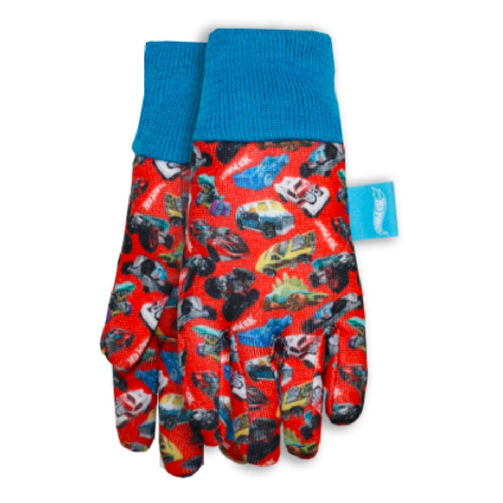 Midwest HW102TK0 The Hot Wheels Jersey Gloves For Toddlers (6 Pair)