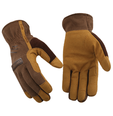 Kinco 2014y Leather Palm Mechanics Youth Gloves (one dozen)